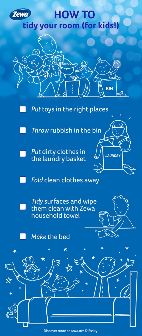 How to Tidy Your Room Without Getting Bored! Cushelle