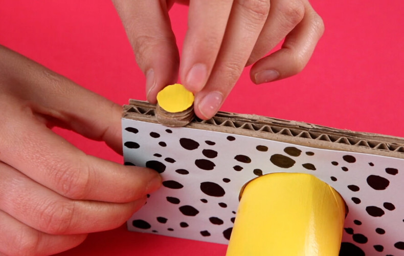 DIY camera using a toilet roll