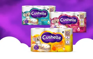 Scented toilet paper keeps your bathroom smelling fresh and clean
