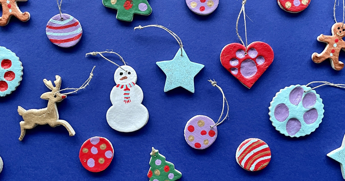 How to Make Salt Dough Christmas Decorations Cushelle Cushelle