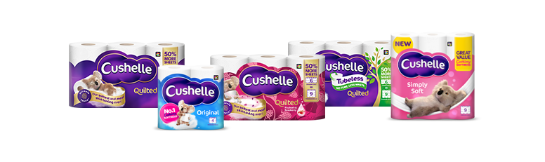Cushelle product range